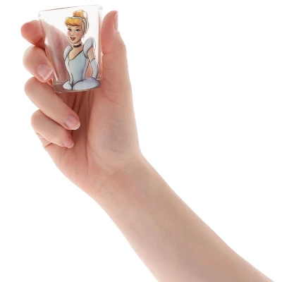 Silver Buffalo Disney Royalty 1.5-Ounce Mini Shot Glasses | Set Of 4 3 Silver Buffalo Disney Royalty 1.5-Ounce Mini Shot Glasses | Set Of 4 - Image 3