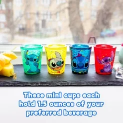 Silver Buffalo Disney Lilo & Stitch Faces 1.5-Ounce Freeze Gel Mini Cups | Set Of 4 -Disney Sales Store GUEST 01f8589b 54ed 462d 8118 598fdd17fd4c