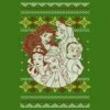 Men's Disney Princesses Ugly Christmas Circle T-Shirt