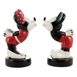 Disney Mickey & Minnie Sculpted Salt And Pepper Shaker Set