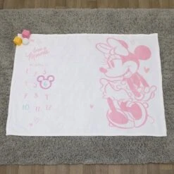 Disney Minnie Mouse Super Soft Milestone Baby Blanket -Disney Sales Store GUEST 08c6b4c1 4149 4974 8992 c40d473d8cec
