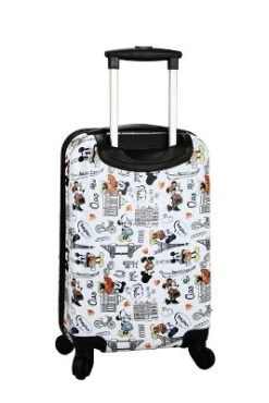 Disney Mickey Mouse And Minnie Mouse 20 Inch White Rolling Luggage -Disney Sales Store GUEST 0b7245ba dbd9 4ba7 901d 0df2e3421605