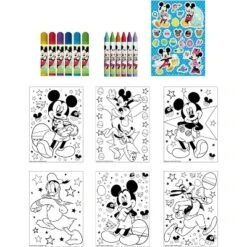 Disney Mickey Activity Egg Craft Kit | Coloring Pages | Stickers | Markers | Crayons