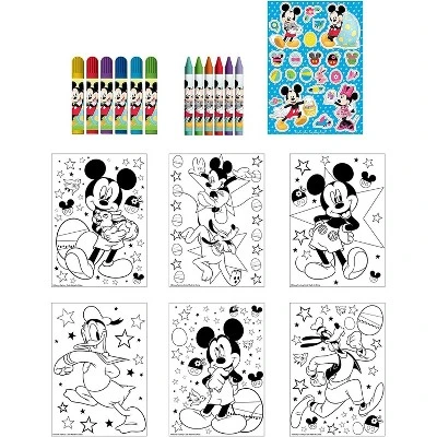 Disney Mickey Activity Egg Craft Kit | Coloring Pages | Stickers | Markers | Crayons 1 Disney Mickey Activity Egg Craft Kit | Coloring Pages | Stickers | Markers | Crayons