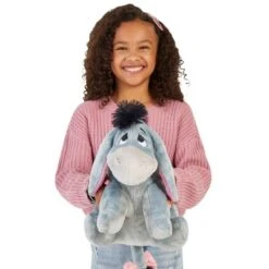 Disney Eeyore Plush: Polyester Stuffed Donkey, 12" Character Doll