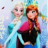 Disney Frozen Elsa & Anna Arendelle Castle 20" Rolling Luggage