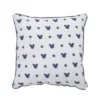 Disney Baby Mickey Mouse Hello World Appliqued Throw Pillow - Navy/Gray/White