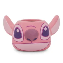Silver Buffalo Disney Lilo & Stitch Angel Sculpted Ceramic Mini Mug | Holds 3 Ounces -Disney Sales Store GUEST 10ff243e 7aa4 44eb b8a6 75d167efb21f