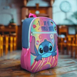 Bioworld Disney Stitch Love At First Bite 16 Inch Backpack -Disney Sales Store GUEST 13aa8e50 e60e 4bf7 bafd fbc2ae51c387