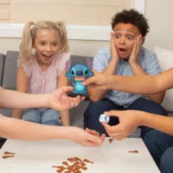 Disney Laughing Stitch Game: Includes Cards, Dice, Doll; Creative Thinking Board Game; 2+ Players; 15-Min Play -Disney Sales Store GUEST 13e4e12b ff9f 48b2 a8be fdfb23b681a1