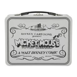 Disney Steamboat Willie Gray Tin Tote -Disney Sales Store GUEST 149ec4dd cefd 4bba ba51 6ade4e651e39
