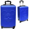 Disney Mickey Mouse 18" Rolling Travel Carry On Suitcase Blue