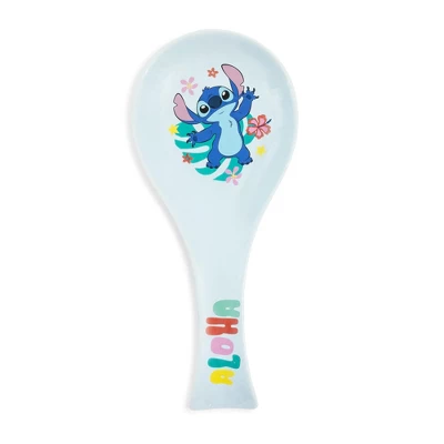 Silver Buffalo Disney Lilo & Stitch "Aloha" Ceramic Spoon Rest 8 Silver Buffalo Disney Lilo & Stitch "Aloha" Ceramic Spoon Rest - Image 8