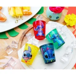 Silver Buffalo Disney Lilo & Stitch Faces 1.5-Ounce Freeze Gel Mini Cups | Set Of 4 -Disney Sales Store GUEST 18595ea7 aba5 4bb7 8a0e e27dd37afc26