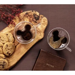 JoyJolt Disney Mickey Mouse 3D Espresso Cups - Set Of 2 Double Wall Glass Coffee Cups - 5.4 Oz 11 JoyJolt Disney Mickey Mouse 3D Espresso Cups - Set Of 2 Double Wall Glass Coffee Cups - 5.4 Oz -Disney Sales Store GUEST 18fed065 54c0 457e 9bdb 5d95ade34e6c