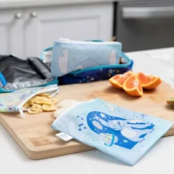 Disney Stitch Reusable Large Snack Bags - 2pk