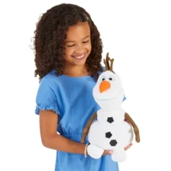 Disney Olaf Plush: Character Stuffed Animal, Polyester Material, Single Piece