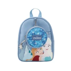 Disney Frozen Elsa & Anna Ice Palace Blue 10.5" Mini PU Backpack For Girls -Disney Sales Store GUEST 1b3f93f2 e768 4b0b 8a12 573f812569b7