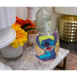 Silver Buffalo Disney Lilo & Stitch Stemless Wine Glass | Holds 20 Ounces -Disney Sales Store GUEST 1d10cf1d 1827 4dcd a095 01b0bd8d73ba