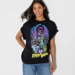 Women's Disney Villains Oversized Short Sleeve Graphic T-Shirt - Black -Disney Sales Store GUEST 1d644dd7 01e5 4200 82f4 18c21c5a4ab7