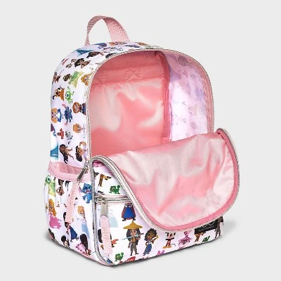 Girls' Disney 100 Multi-Character Mini 11" Backpack 2 Girls' Disney 100 Multi-Character Mini 11" Backpack - Image 2