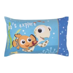 Disney Finding Nemo Aqua, Orange, And Green Let's Explore 4 Piece Toddler Bed Set -Disney Sales Store GUEST 1d871a1b d134 46ff a62c 5274170774af
