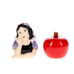 Silver Buffalo Disney Snow White And Apple Ceramic Salt And Pepper Shaker Set -Disney Sales Store GUEST 1f418c46 2e7f 41c2 b948 50817f2832d5