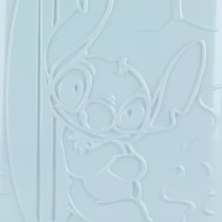 Disney Stitch With Surfboard Light Blue 22" Rolling Luggage