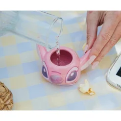 Silver Buffalo Disney Lilo & Stitch Angel Sculpted Ceramic Mini Mug | Holds 3 Ounces -Disney Sales Store GUEST 212ec9d6 aab2 47e7 a79c d8a0111c2bd8