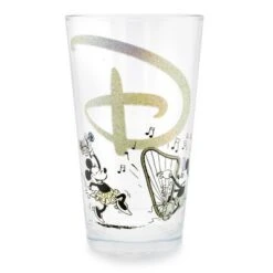 Disney 100 Years Of Wonder Glitter Pint Glass | Holds 16 Ounces -Disney Sales Store GUEST 26dfd4d6 6630 48cd a1fb 7f40e2cee3b4