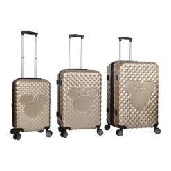 Disney Minnie Mouse Classic Peek-a-Boo Minnie 3-Piece Rolling Luggage Set 13 Disney Minnie Mouse Classic Peek-a-Boo Minnie 3-Piece Rolling Luggage Set -Disney Sales Store GUEST 27809006 591b 499e ad84 e29969d47a7a