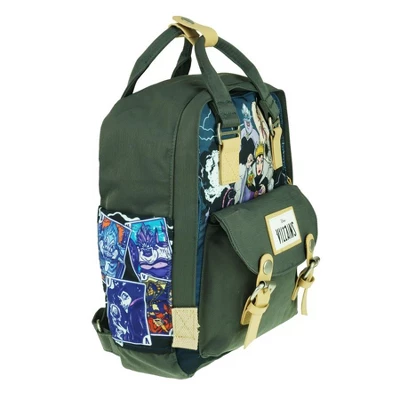 Disney Villains Nylon Backpack 12" 1 Disney Villains Nylon Backpack 12"