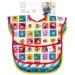 Disney SuperBib Waterproof Feeding Bibs - Mickey And Friends - 3pk -Disney Sales Store GUEST 2ee12221 e876 4d88 8997 f265a446e24a