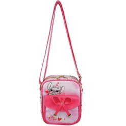 Disney Lilo And Stitch Angel 8" Vegan Leather Crossbody Shoulder Bag