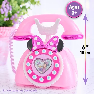 Disney Junior Minnie Mouse Ring Me Rotary Phone 2 Disney Junior Minnie Mouse Ring Me Rotary Phone - Image 2