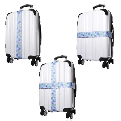 Disney Stitch 2-Piece Luggage Strap Set - Light Tropical Design 5 Disney Stitch 2-Piece Luggage Strap Set - Light Tropical Design - Image 5