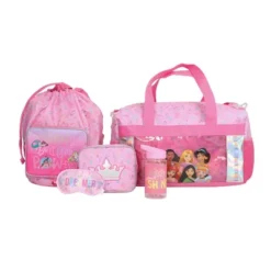 Disney Princesses 5-Piece Pink Youth Kids Girls Duffle Bag Set -Disney Sales Store GUEST 31536d6e 9904 4434 8893 62dc1143d159