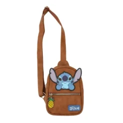 Disney Stitch Applique Character Art 7.4" Brown Sling Bag 13 Disney Stitch Applique Character Art 7.4" Brown Sling Bag -Disney Sales Store GUEST 34d03057 7780 4ffc 83a6 f22c76f2ae1b