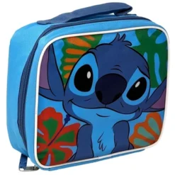 Disney Lilo And Stitch - Blue Stitch Lunch Bag Insulated For Boys And Girls