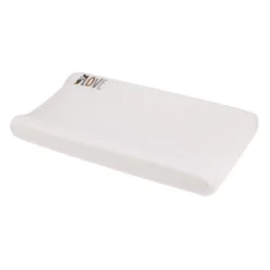 NoJo Disney Mickey Mouse Love Mickey White, Gray, And Tan Love Applique Super Soft Contoured Changing Pad Cover -Disney Sales Store GUEST 3b399605 d9fa 4364 8fcf 5a80914105a8