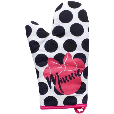 Disney Minnie Mouse Polka Dot Geo Glam Oven Mitt 2 Disney Minnie Mouse Polka Dot Geo Glam Oven Mitt - Image 2