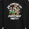 Boys' - Disney - Mickey And Friends Did Someone Say Christmas Party Long Sleeve Graphic T-Shirt