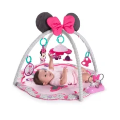 Disney Baby Bright Starts Minnie Mouse Garden Of Fun Activity Center