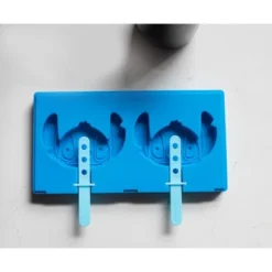 Silver Buffalo Disney Lilo & Stitch Silicone Ice Pop Mold Tray