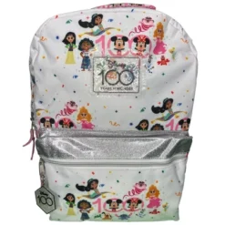 Disney 100 Nylon Pink & White Backpack 16" School Bookbag For Girls Ages 3+ 8 Disney 100 Nylon Pink & White Backpack 16" School Bookbag For Girls Ages 3+ -Disney Sales Store GUEST 40b5dca9 fd7f 4b53 8cca 4bd652ad2815