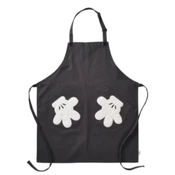 Disney Home Monochrome Adjustable Apron With Glove Pockets Black -Disney Sales Store GUEST 42d63832 e54d 4b3e b480 2e07a15eecad