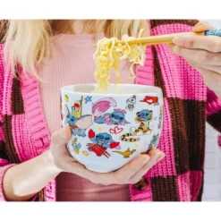 Silver Buffalo Disney Lilo & Stitch Costumes 20-Ounce Ceramic Ramen Bowl With Chopsticks -Disney Sales Store GUEST 42eabd89 d181 4505 bcd2 e63386c9bdd2
