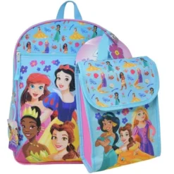 Disney Princesses 16" Nylon Backpack With Lunch Bag Set For Girls 3+ -Disney Sales Store GUEST 44bf23a6 302f 4a94 a2f6 3c62e030aef6