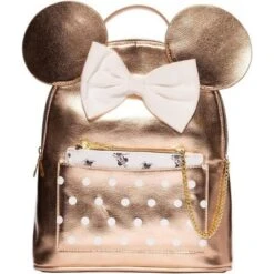 Bioworld Disney Amigo Minnie Mouse 11 Inch Detachable Pouch Mini-Backpack 6 Bioworld Disney Amigo Minnie Mouse 11 Inch Detachable Pouch Mini-Backpack -Disney Sales Store GUEST 456adc27 a5fa 4826 bacd 4fb5441a61d0