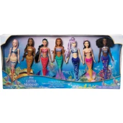 Disney Princess Disney The Little Mermaid Ultimate Ariel Sisters Doll Set With 7 Fashion Mermaid Dolls -Disney Sales Store GUEST 467004c1 1a45 46c8 88d9 e79be5069ee0